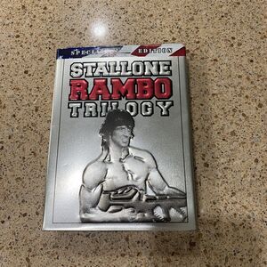 Stallone Rambo Trilogy: Special Artisan Edition (4 DVD Steal Box Set, 2002, R)